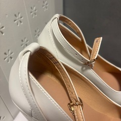 結婚式/パンプス/白/22cm
の画像