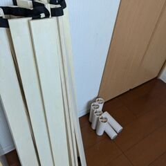 シングルベッドフレーム（ホワイト）の画像