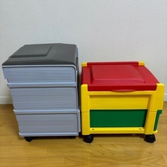 ゲーム機 収納ワゴン 
キャスター付きの画像