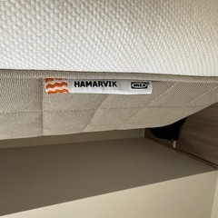 IKEA HAMARVIK / マットレス イケア セミダブル コイル ベッドの画像