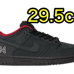 
SB  Supreme Nike SB Dunk Low BLACK ナイキ シュプリームダンク ブラック の画像