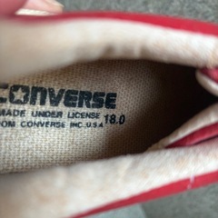 CONVERSE子供靴の画像