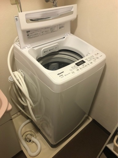 ハイセンス8kg洗濯機