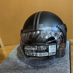 JOHNSON ストリートヘルメット マットブラックの画像