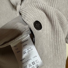 未使用 レディース コーデュロイシャツ オーバーシャツ の画像