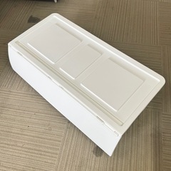 【超美品‼️】定価1,990円♪ ニトリ 77cm幅収納ケース プラケース プラスチックケース 前蓋 ホワイト♪の画像
