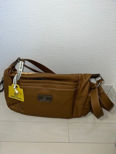 BORSETTA ボルセッタ ショルダーバッグ ブラウン　新品