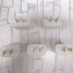 ( M-941 )IQOS アイコス S82A45 ACアダプタ 5V2A USB 充電器 Type-C ５個 まとめて まとめ売り 中古 動作確認済みの画像