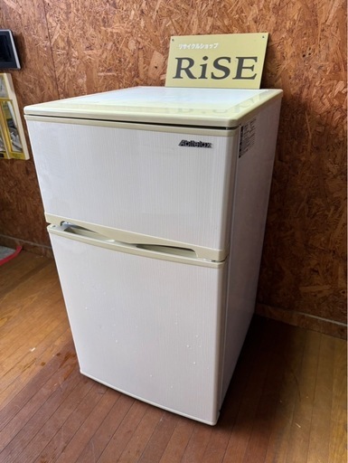 J0804  Abitelax  2ドア冷蔵庫　96L 2016年　全体的に日焼けあり