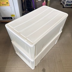 【美品‼️】天馬 プラケース 2点セット プラスチックケース 衣類収納 押し入れ収納 の画像