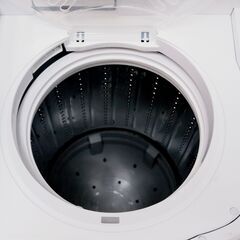 👕👚Haier  5.5kg 二槽式洗濯機  JW-W55G  ハイアール ステンレス脱水槽  給水切替  すすぎ水位調整の画像