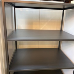 ⭐️オシャレ⭐️IKEA TROTTEN キャビネット 引き戸付き オフィス用にも No.2582 KEの画像