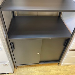 ⭐️オシャレ⭐️IKEA TROTTEN キャビネット 引き戸付き オフィス用にも No.2582 KEの画像