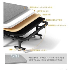 おりたたみベッド の画像