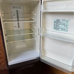 J0809 Panasonic パナソニック　2ドア冷蔵庫　168L 2011年　の画像