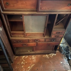 【引き取り限定】箪笥 たんす 時代家具 チェスト 沢山あります！ 差し上げます！ DIYなどに！の画像
