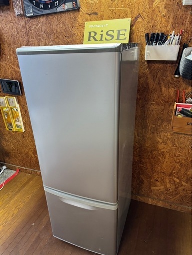 J0811 Panasonic パナソニック　2ドア冷蔵庫　168L 2011年