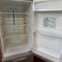 J0811 Panasonic パナソニック　2ドア冷蔵庫　168L 2011年　の画像