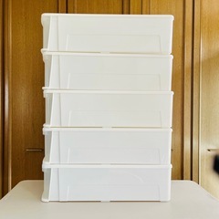 ✅ 押し入れ クローゼット 収納ケース 5個セットの画像