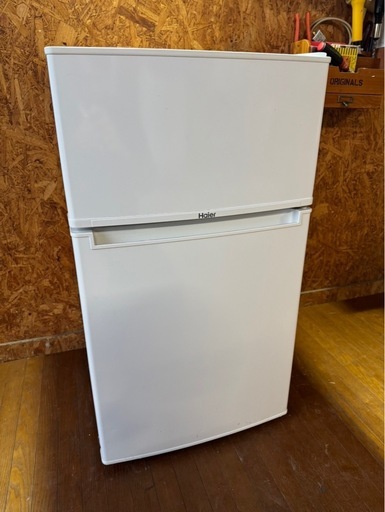 J0812 ハイアール　Haier 2ドア冷蔵庫　85L 2018年　
