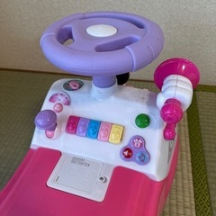 Disney ミニーマウス 手押し車 ミニー カートの画像
