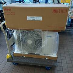 🧊未使用品🧊Haier ハイアール エアコン 2.2kw CSシリーズ スタンダードモデル JAA-CS225AK 主に6畳用【ケーズデンキオリジナルモデル】🧊5047の画像