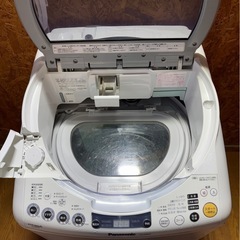 J0813 Panasonic パナソニック　8kg 2011年　乾燥機能付き　縦型洗濯機　の画像