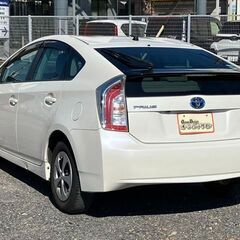【自社分割OK！】★プリウス　S★パールホワイト★プッシュスタート★ナビ付★Bカメラ付★ETC★車検2年付の画像