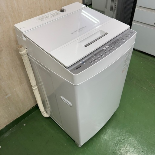 R20 東芝　家庭向け　大型　洗濯機　容量8kg 小型　一人暮らし　保証込み R20 東芝 22年製 洗濯機 8㌔洗濯 ウルトラファインバブル 冷蔵庫 安い