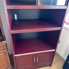 あげます♪(´ε｀ )　無料　山科　椥辻　　POMONA　ポモナ　収納家具　木製　中古の画像