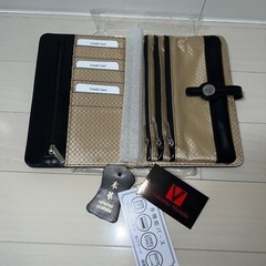 本革 システム手帳 黒　新品の画像