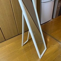 全身鏡（ホワイトカラー•細身）の画像