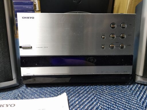 ONKYO　オンキョー　ミニコンポ　CR-T2　リモコン　取説 ONKYOオンキョーミニコンポCR-T2リモコン取説 (mn24r) 郡山の