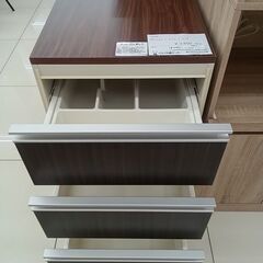★リユースのサカイ日立店★HJ7986  収納棚 ダークブラウン H73×D52×W45 クリーニング済み の画像