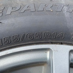 ブリヂストン　アイスパートナー2 155/65R14 2023年40週の画像