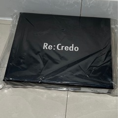 ブラックレザー二つ折り財布 マネークリップ　新品の画像