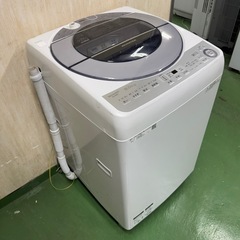 27 R25  SHARP　風乾燥対応　18年製　洗濯機　8㌔洗濯　冷蔵庫　安い　の画像
