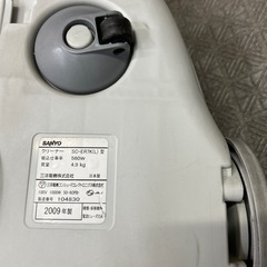 11199😸 サンヨー 掃除機 SC-ER7K 2009年製の画像