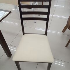 ★リユースのサカイ日立店★HJ7987  ダイニングテーブルセット ダークブラウン H70×D85×W120～155 クリーニング済み の画像