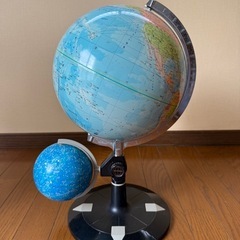 地球儀高さ約50cmの画像
