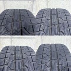 レガシィ インプレッサ 等 Weds VELVA SPORT スタッドレスタイヤ セット 17インチ 7J 5H 100 +47 215/50R17 20年製 トーヨー GIZ2 バリ溝の画像