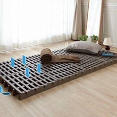 すのこベッド ポリプロピレン ベッド ベット ふとん下すのこ日本製 押入れ マット ベット カビ 湿気の画像