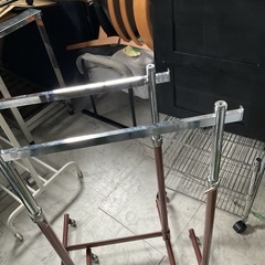 スチールハンガー　1個500円　ブラウン　中古の画像