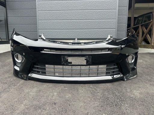 20系　アルファード　ハイブリッド　後期純正 フロントバンパー　S/SR 黒　ブラック(202)