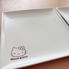 【新品】ハローキティ スクエアプレートの画像
