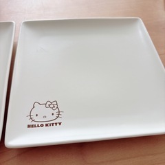 【新品】ハローキティ スクエアプレートの画像