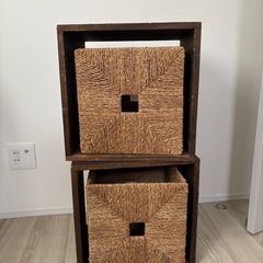 IKEAボックス　2個の画像