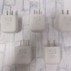 ( M-942 )IQOS アイコス S82A45 ACアダプタ 5V2A USB 充電器 Type-C ５個 まとめて まとめ売り 中古 動作確認済みの画像