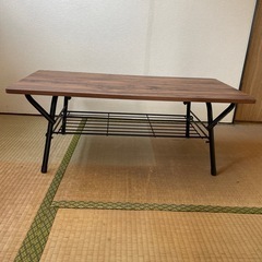 ローテーブル　折りたたみ式の画像