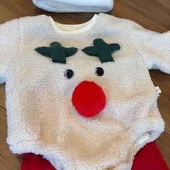 【決まりました】サンタトナカイ着ぐるみ　ベビー　クリスマスの画像